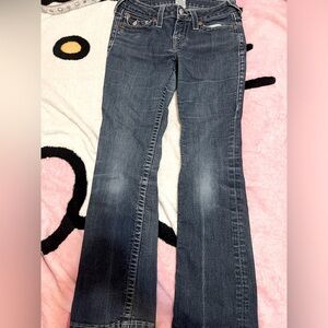 blue true religion bootcut jeans